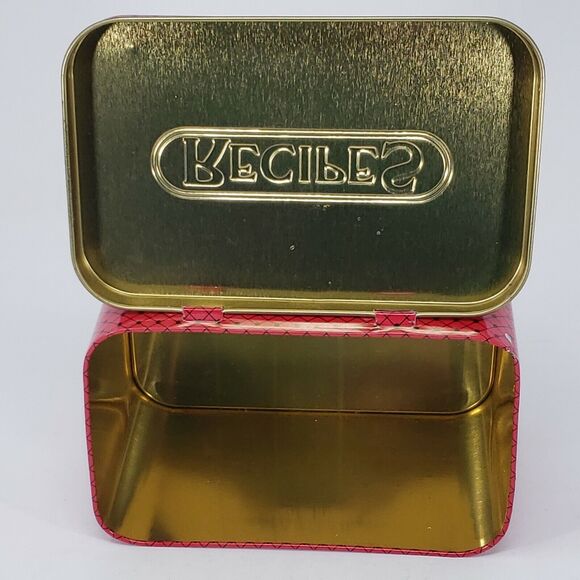 Early California Olives Recipe Tin Vintage Made In England Collectible Uncommon - Picture 8 of 12